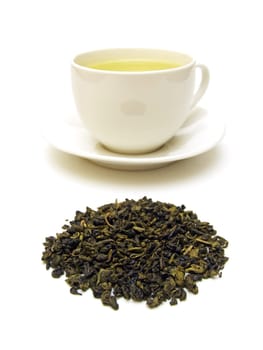 some green tea