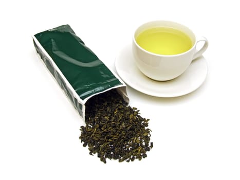 some green tea