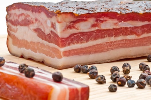 fresh smoked ham from the Black Forest