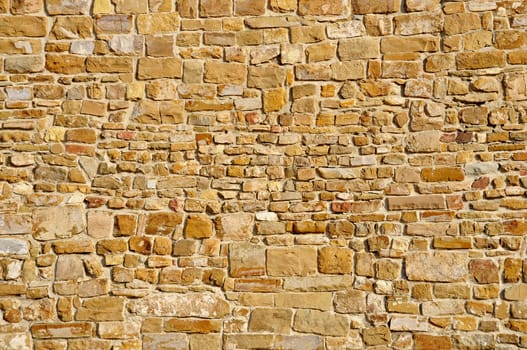 A brown stone wall background