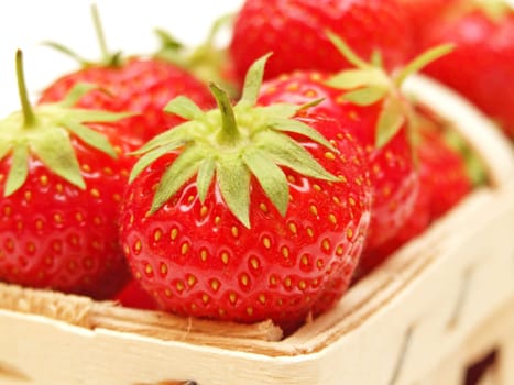 some strawberries