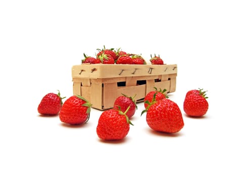 some strawberries