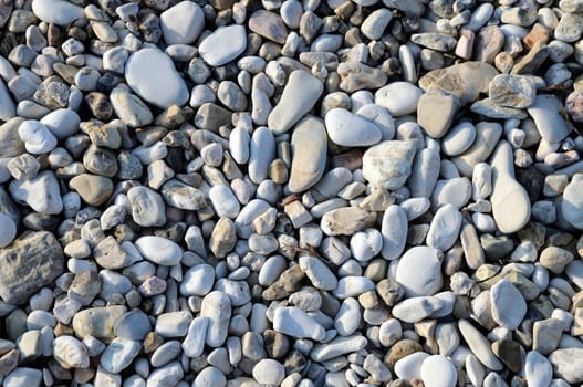Stones on the beach