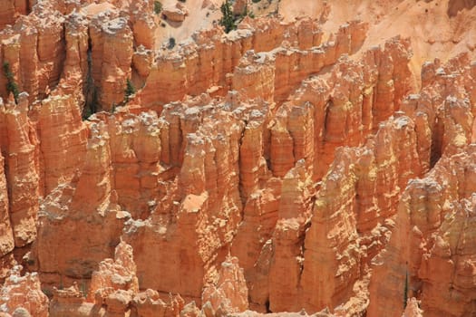 Stone formations in Bryce Canyon National Park