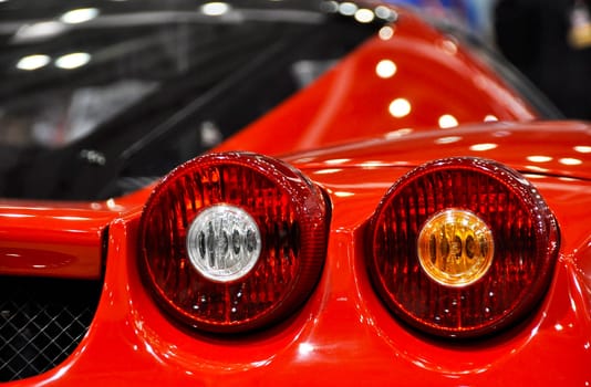 Detail of Ferrari Enzo