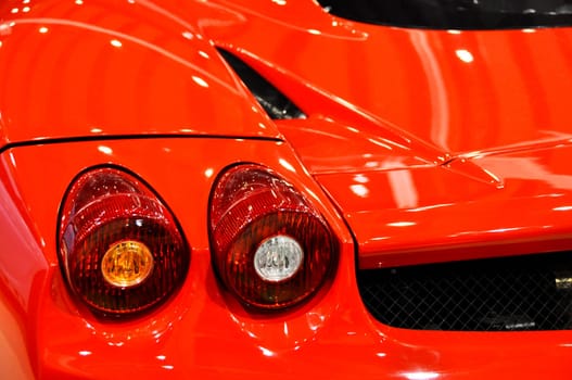 Detail of Ferrari Enzo