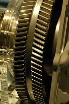 precision engineered machine cogs used in the aviation industry