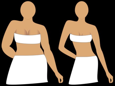 Before and After Weight Loss or Gain