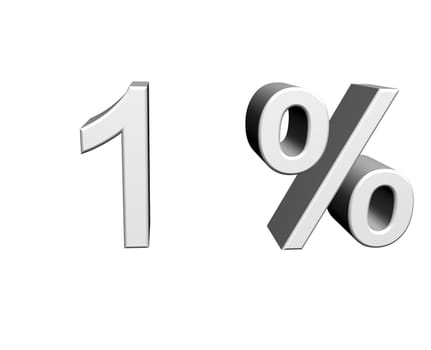1 percent