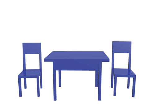 table and chairs