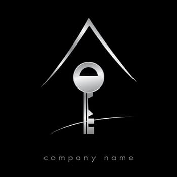 Logotype for real estate, agency