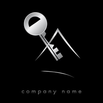 Logotype for real estate, agency