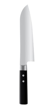 Illustration of Japanese Knife