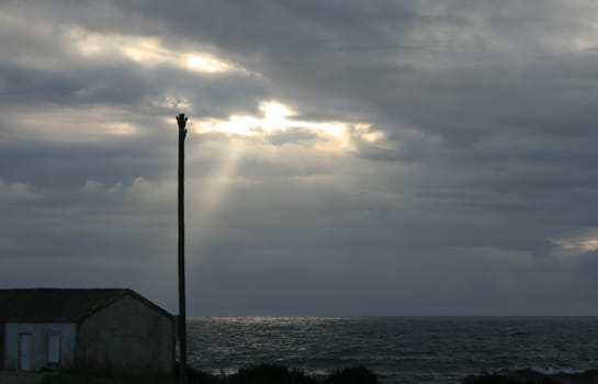Coast of the atlantic ocean in Galicia,Spain
