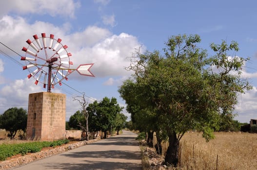 Windmill in Mallorca