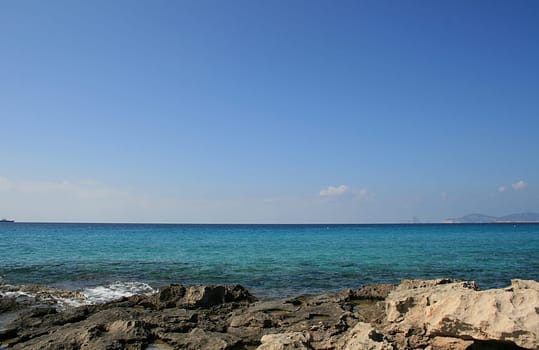 coast of Formentera,Spain