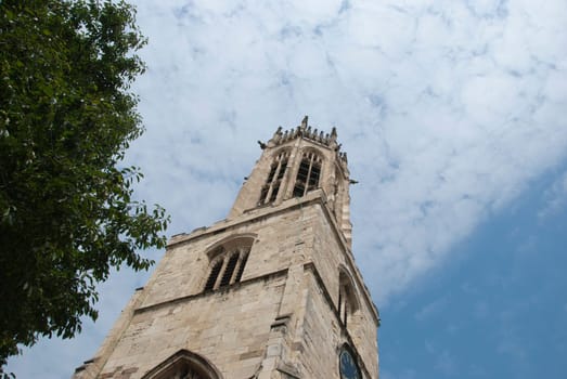 The Church and Clock Tower of All Saints Pavement York
