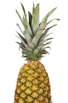 a tropical fruit a over white background