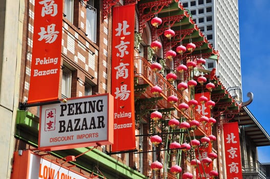 Chinatown,San Francisco,California,USA