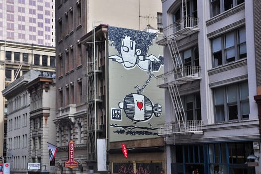 Façades,San Francisco,California,USA