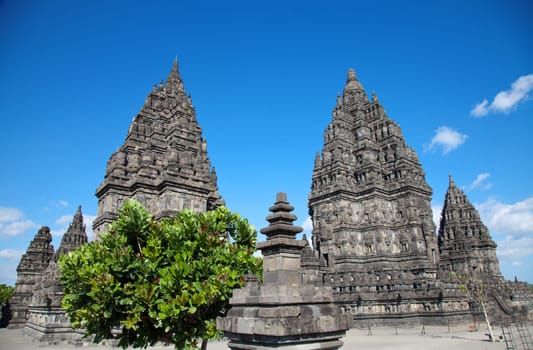 Prambanan hindu temple in Jogyakarta, Indonesia