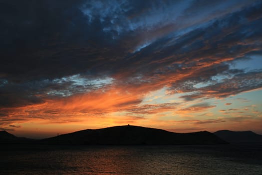 Sunsets by the sea