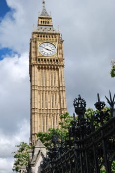parliament clock tower