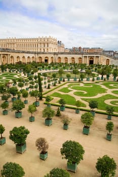 One of Versailles Palace garden, Paris, France