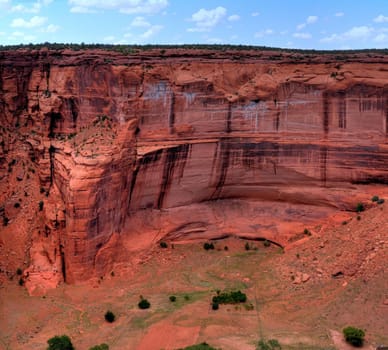 Canyon de Chelly entrance the Navajo nation
