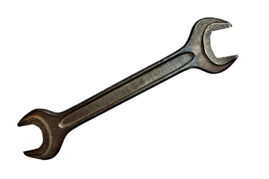 Industrial tools isolated white background
