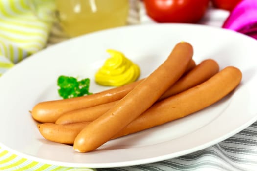 Wiener - Frankfurter with potato salad