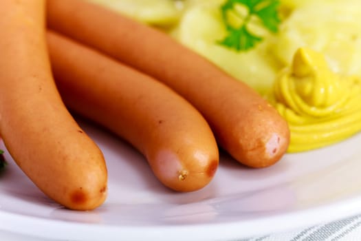 Wiener - Frankfurter with potato salad