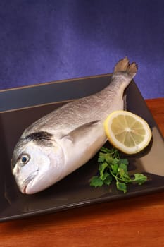 sea bream with lemon