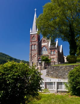 National Park Service owns and operates the historic Civil War town of Harpers Ferry
