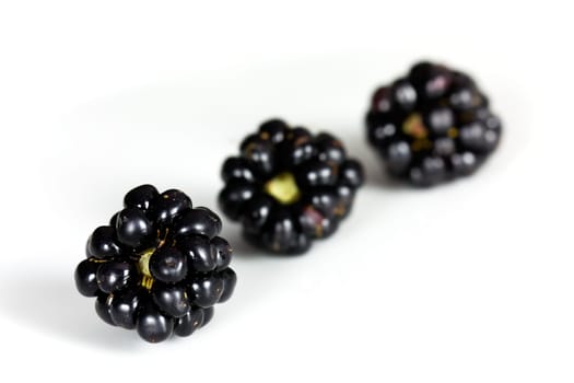 Fresh blackberries