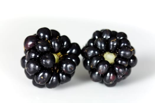 Fresh blackberries