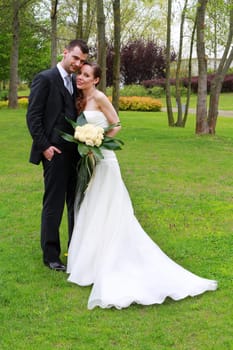 Bride and groom