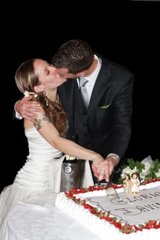 Bride and groom