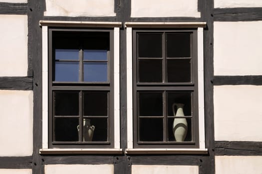 Window with vases