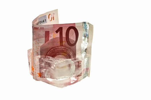 Money was frozen..