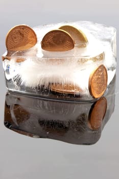 Money was frozen..