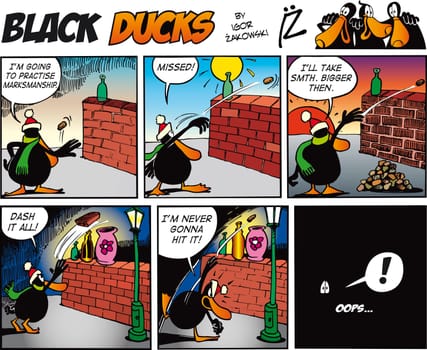 Black Ducks Comic Strip episode 68