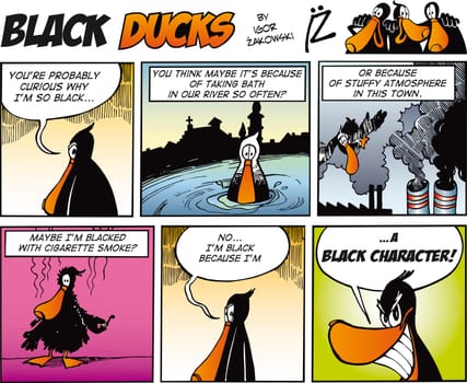 Black Ducks Comic Strip episode 67