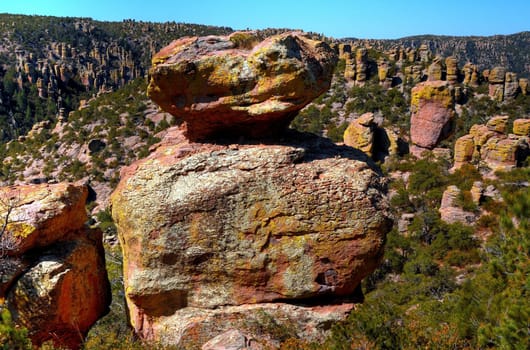 The Chiricahua National Monument in Southeast Arizona