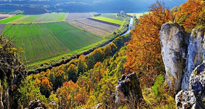 Altmühltal bei Arnsberg,Altmühltal Nature Park,Bavaria,Germany