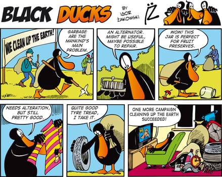 Black Ducks Comic Story episode 72