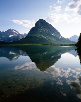 Swiftcurrent Lake, Glacier National Park, Montana
