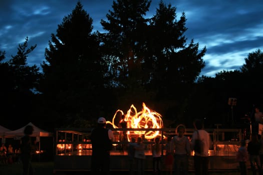 Fire show