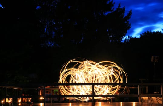 Fire show