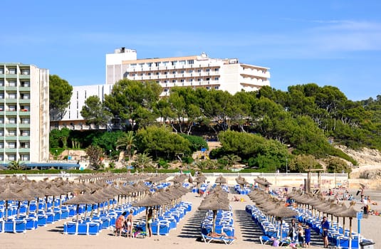 Bathing bay in Mallorca